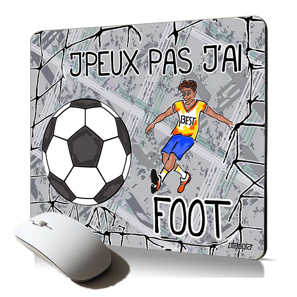 Utaupia Soft Mousepad - Football World Cup Fun Design