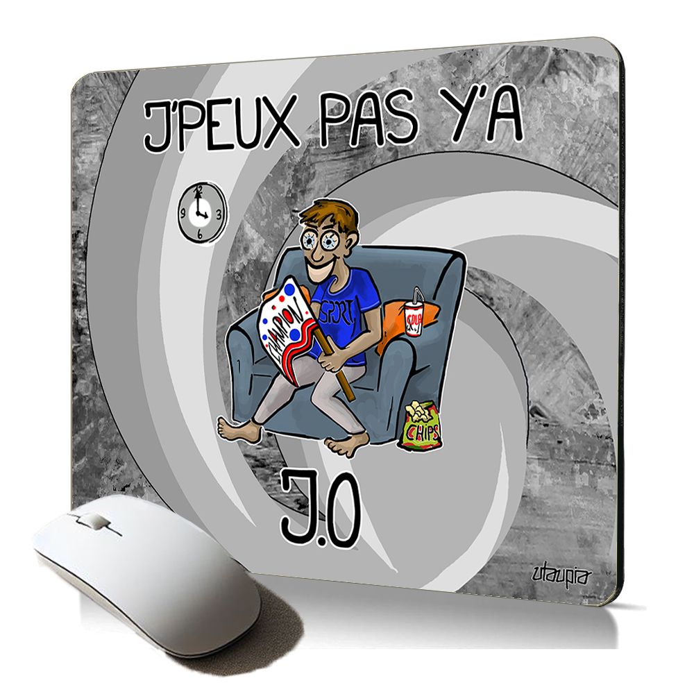 Utaupia Soft Mouse Pad with Funny Design, Athletic Theme