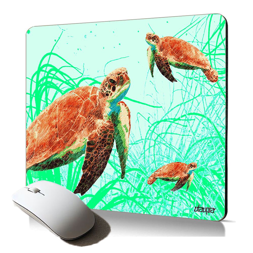 Utaupia Giant Turtle Luth Soft Mouse Pad