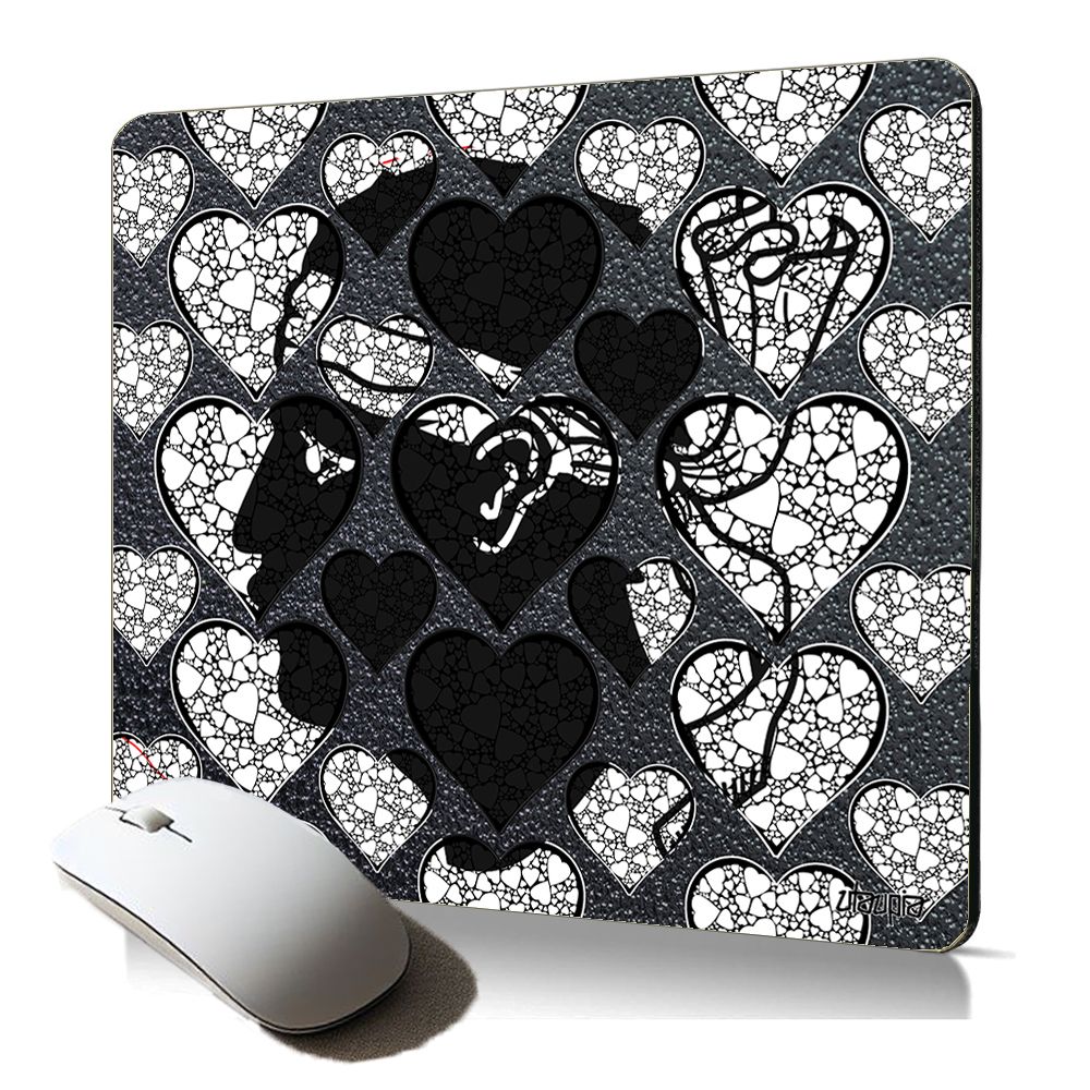 Utaupia Soft Mouse Pad - Corsican Flag 'I Love Heart' Ergonomic Accessory