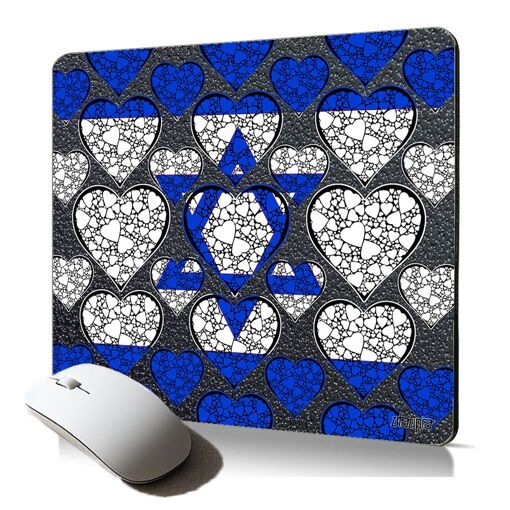 Utaupia Soft Mouse Pad - Israel Flag, Football Theme, Durable and Stable