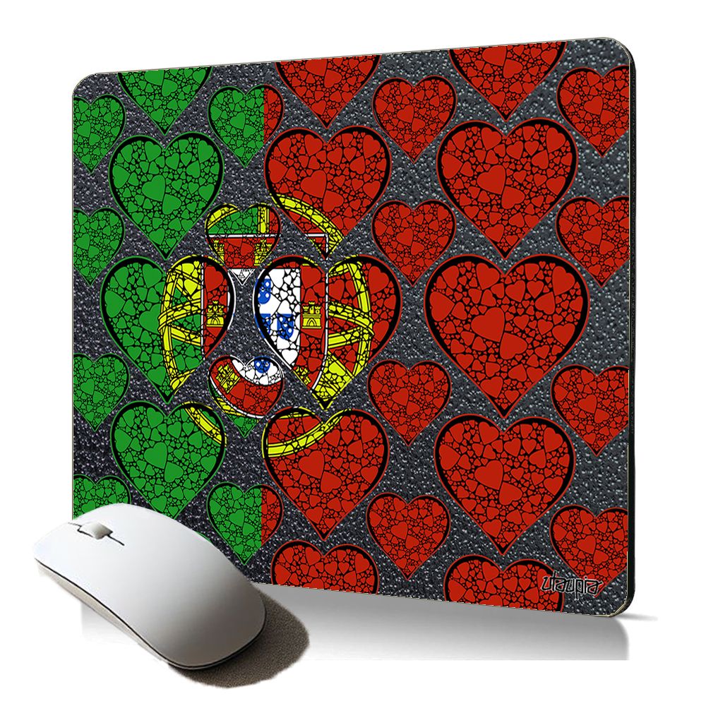 Utaupia Soft Mouse Pad - Portugal Flag Design for Gamers