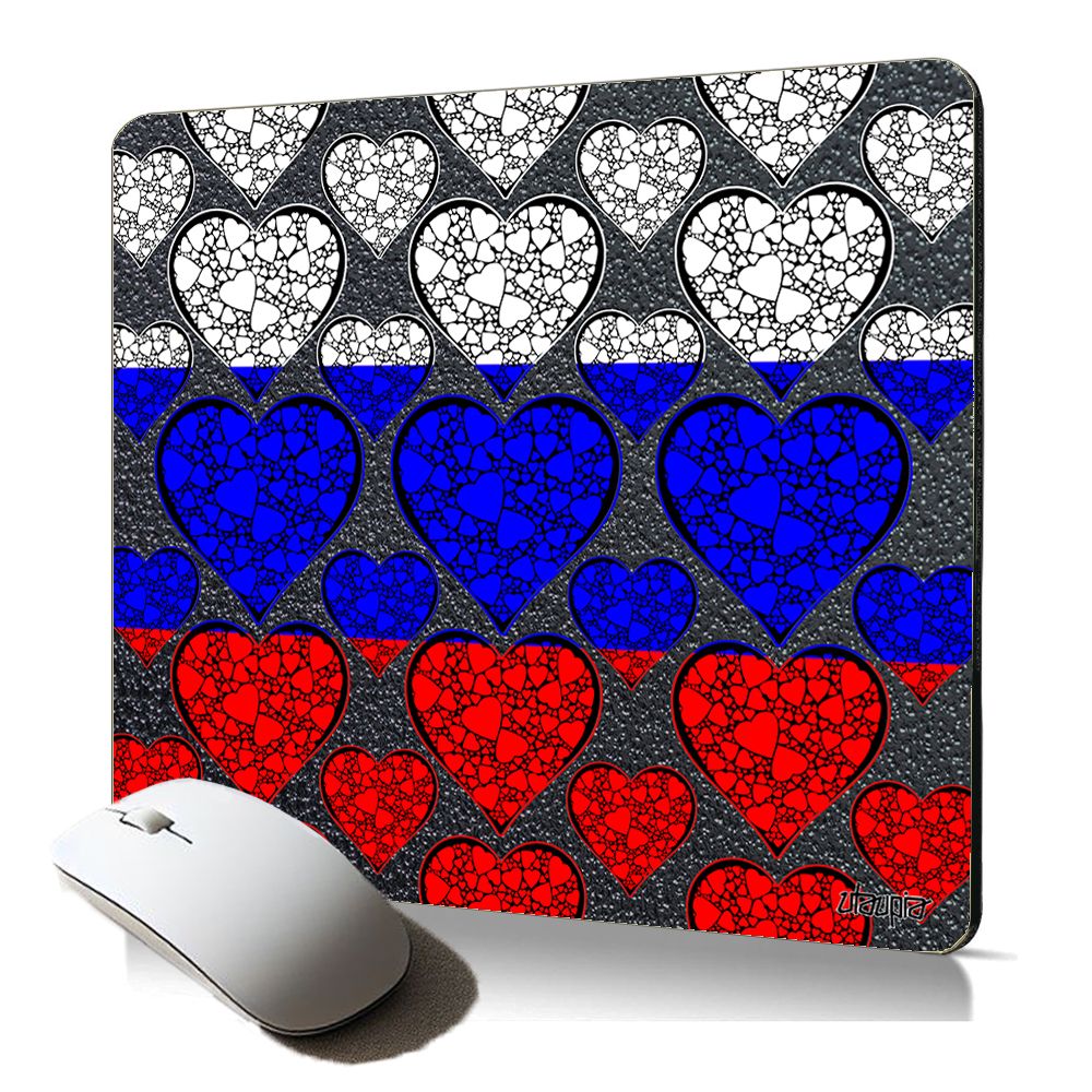 Utaupia Soft Mouse Pad - Russia Flag, European Cup Design, Flexible and Durable