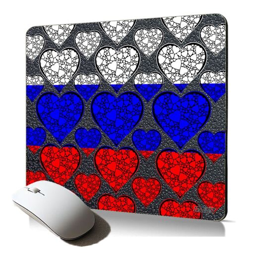 Utaupia Soft Mouse Pad - Russia Flag, European Cup Design, Flexible and Durable