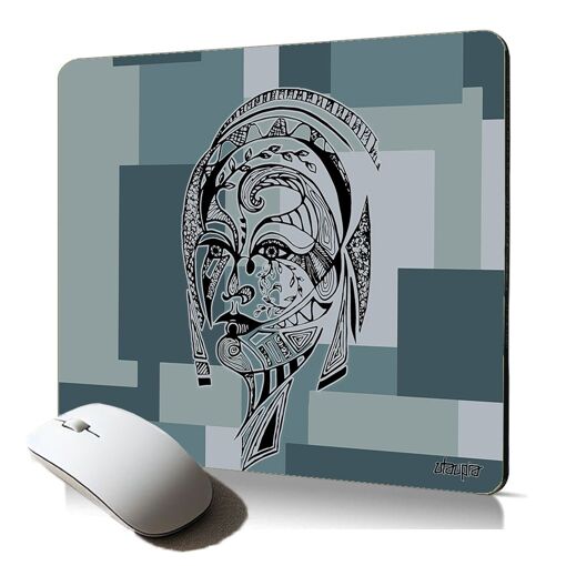 Utaupia Soft Mouse Pad - Women's Portrait Cube Eco-Friendly Gaming Accessory