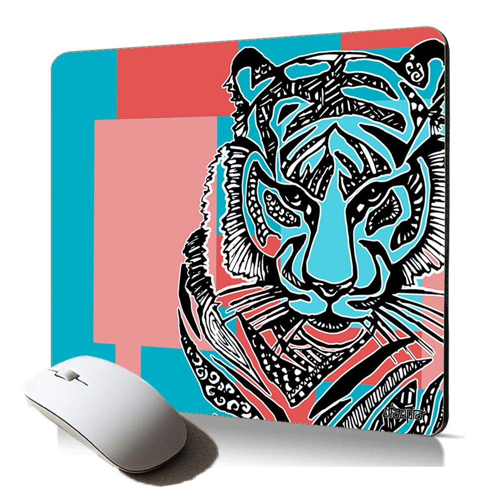 Alfombrilla de ratón suave Utaupia - Diseño de tigre, calidad duradera, regalo de Navidad