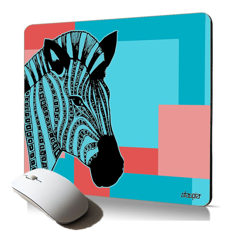 Utaupia Zebra Horse Themed Gaming Mouse Pad