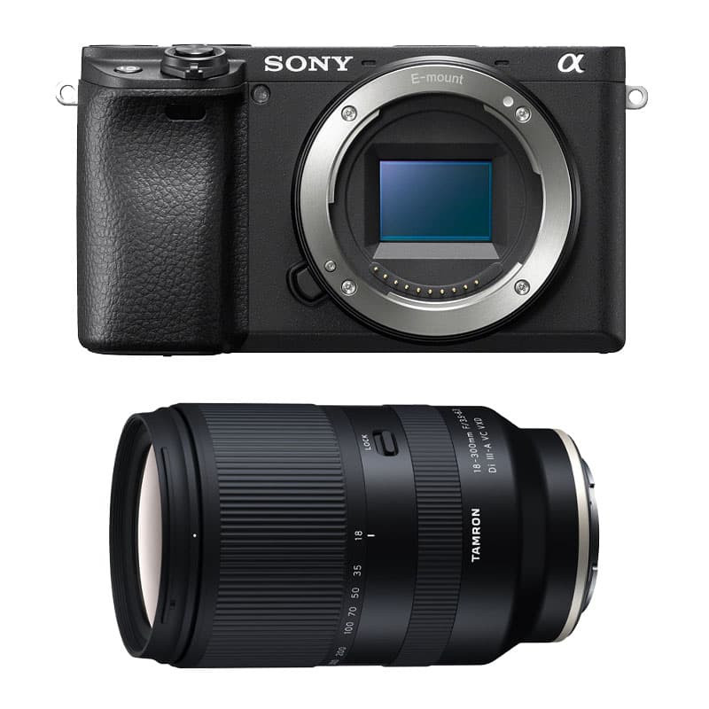 Sony Alpha 6400 + Tamron 18-300mm f/3.5-6.3 Di III-A VC VXD 3-Year Warranty