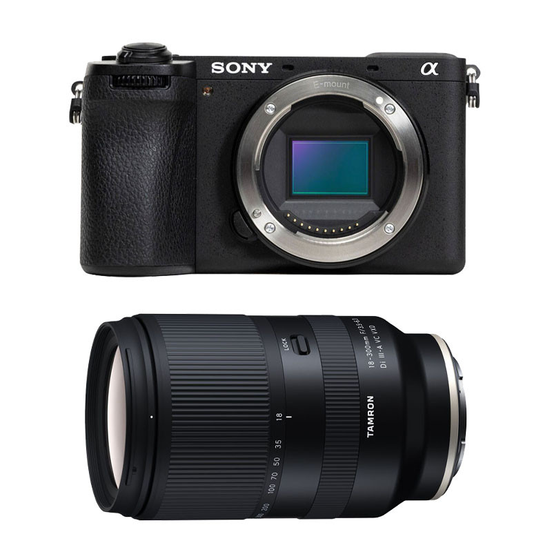 Sony Alpha 6700 + Tamron 18-300mm f/3.5-6.3 Di III-A VC VXD Lens, 3-Year Warranty