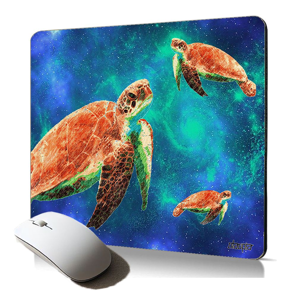 Utaupia Soft Turtle Mouse Pad - Marine Design