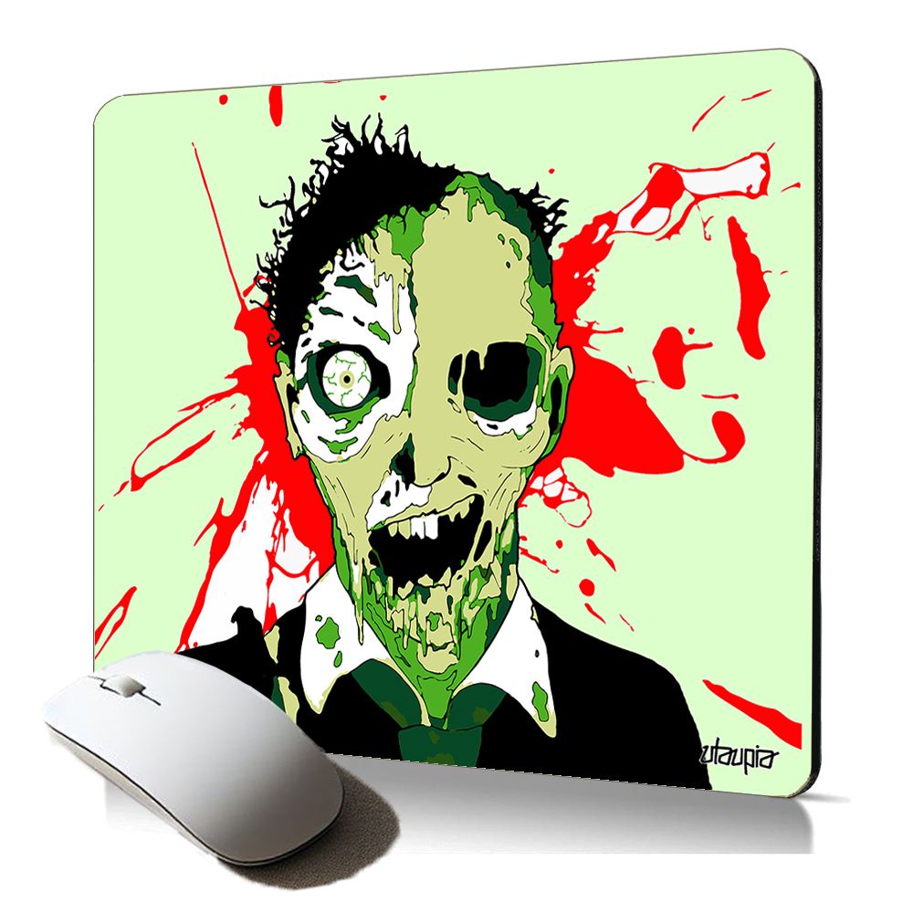 Utaupia Zombie Mouse Pad - Soft Living Dead Gaming Mat