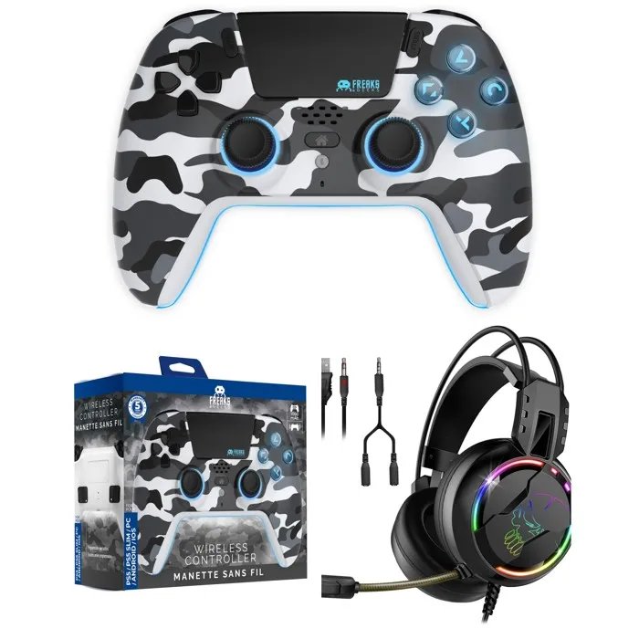 Spirit of Gamer PRO H3 Gaming Headset - White Camo
