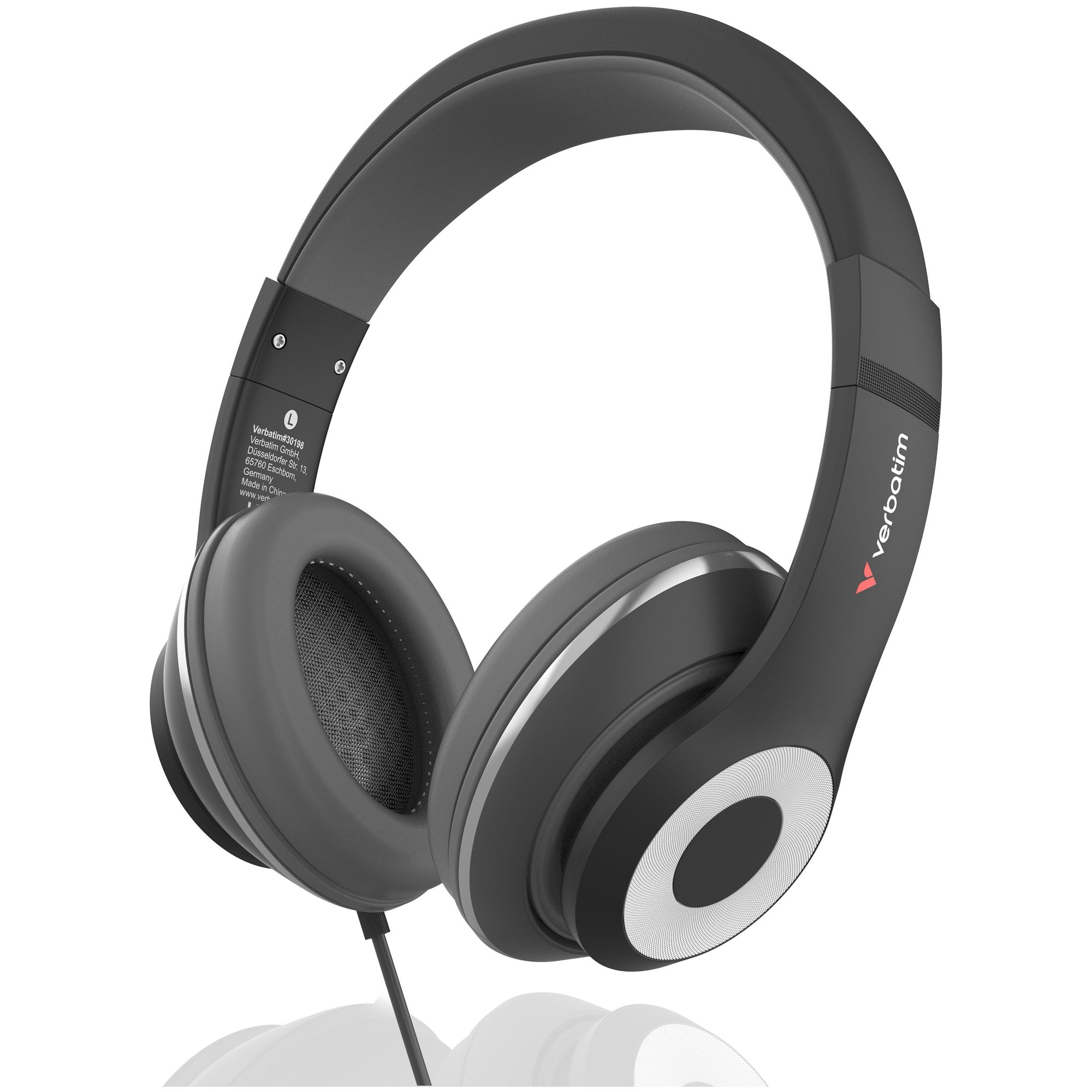 Verbatim Wired Over-ear Headset with Type-C USB
