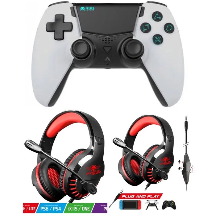 SPIRIT OF GAMER PRO H3 Gaming Headset - White Camo
