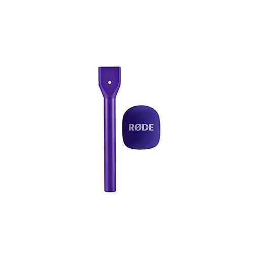 Rode Interview GO Purple Microphone