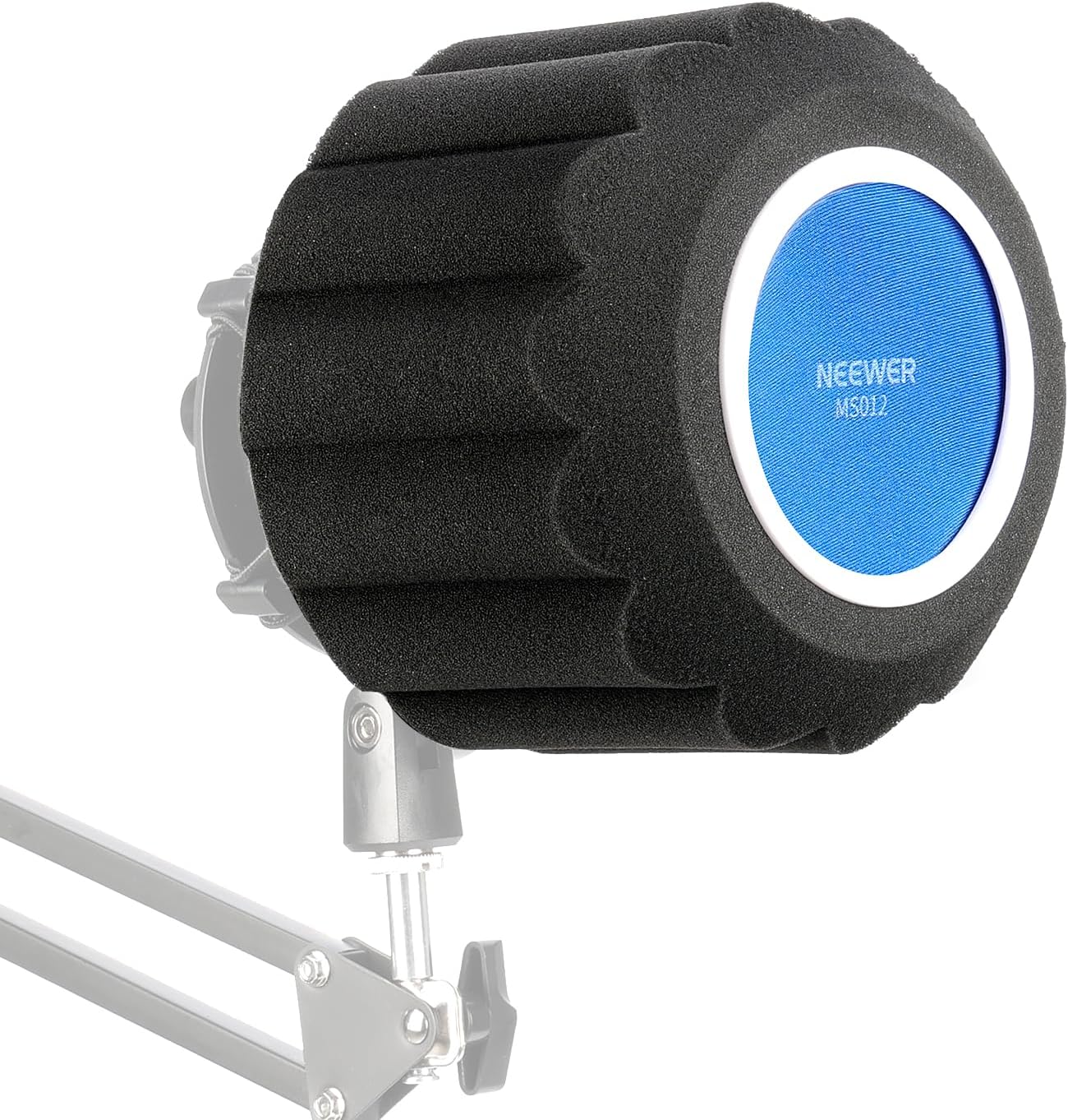 Neewer 5-Layer Acoustic Foam Isolation Microphone Case, Portable for Studio Recording