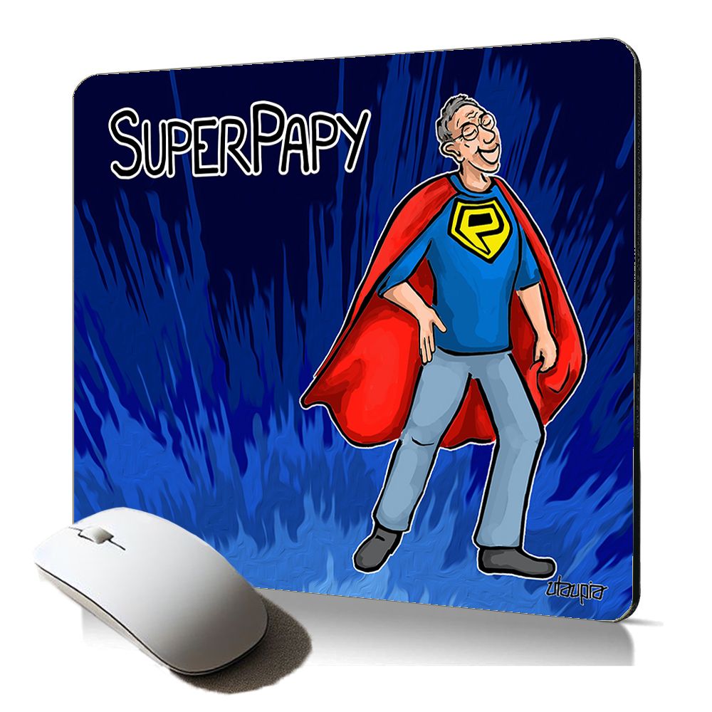 Utaupia Soft Mouse Pad - Super Gran Heroes