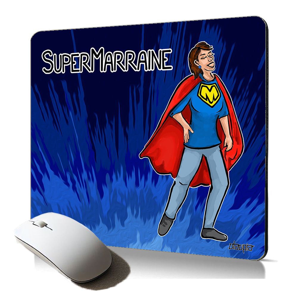 Tapis de souris souple Utaupia - Héro Comics Français