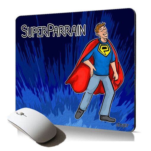Tapis de souris souple Utaupia - Héros de bandes dessinées, ergonomique et stable