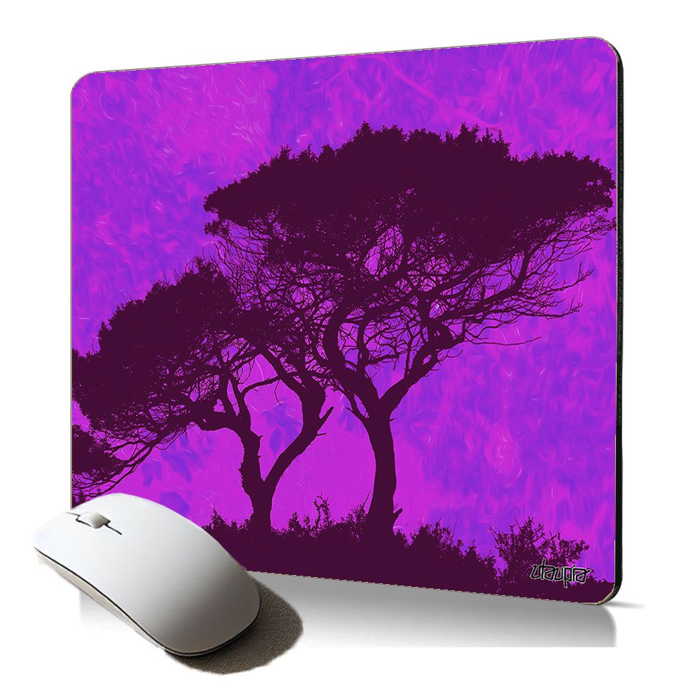 Utaupia Soft Mouse Pad with Zen Tree Design, Eco-Friendly Accessory