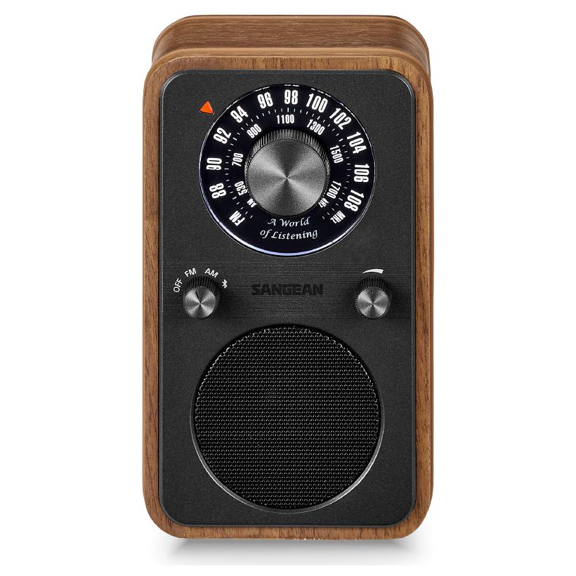 Sangean WR-9 Vintage Walnut Analog Radio