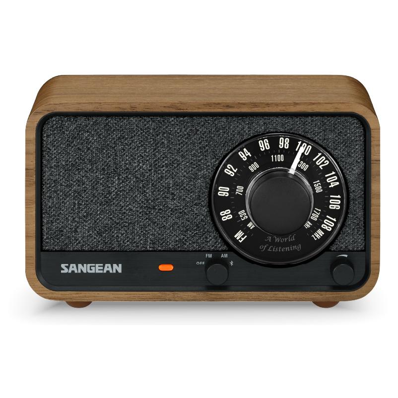 Sangean WR-8 Vintage Walnut Analog Radio