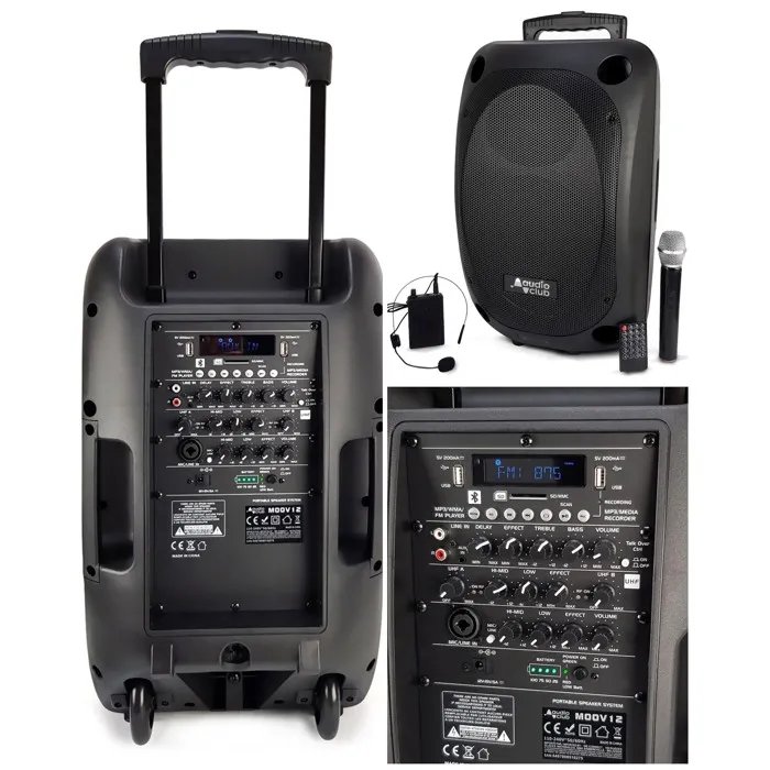 Enceinte Bluetooth SONO portable Audio Club 700W Stéréo TWS