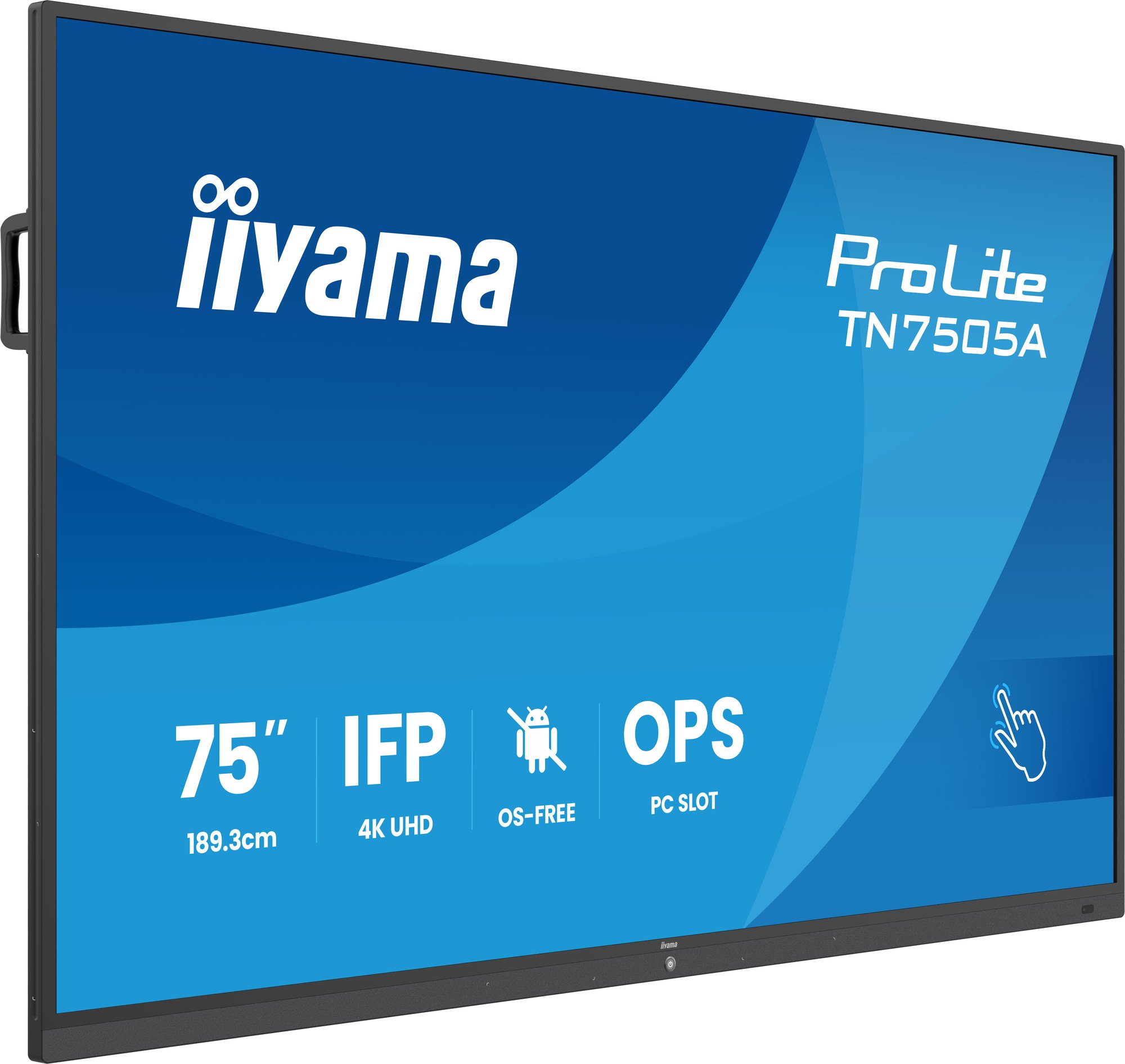 Iiyama 74.5" 4K Ultra HD Interactive Flat Panel Display