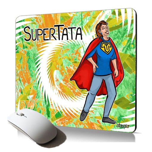 Tapis de souris souple Utaupia - Cadeau d'anniversaire humoristique
