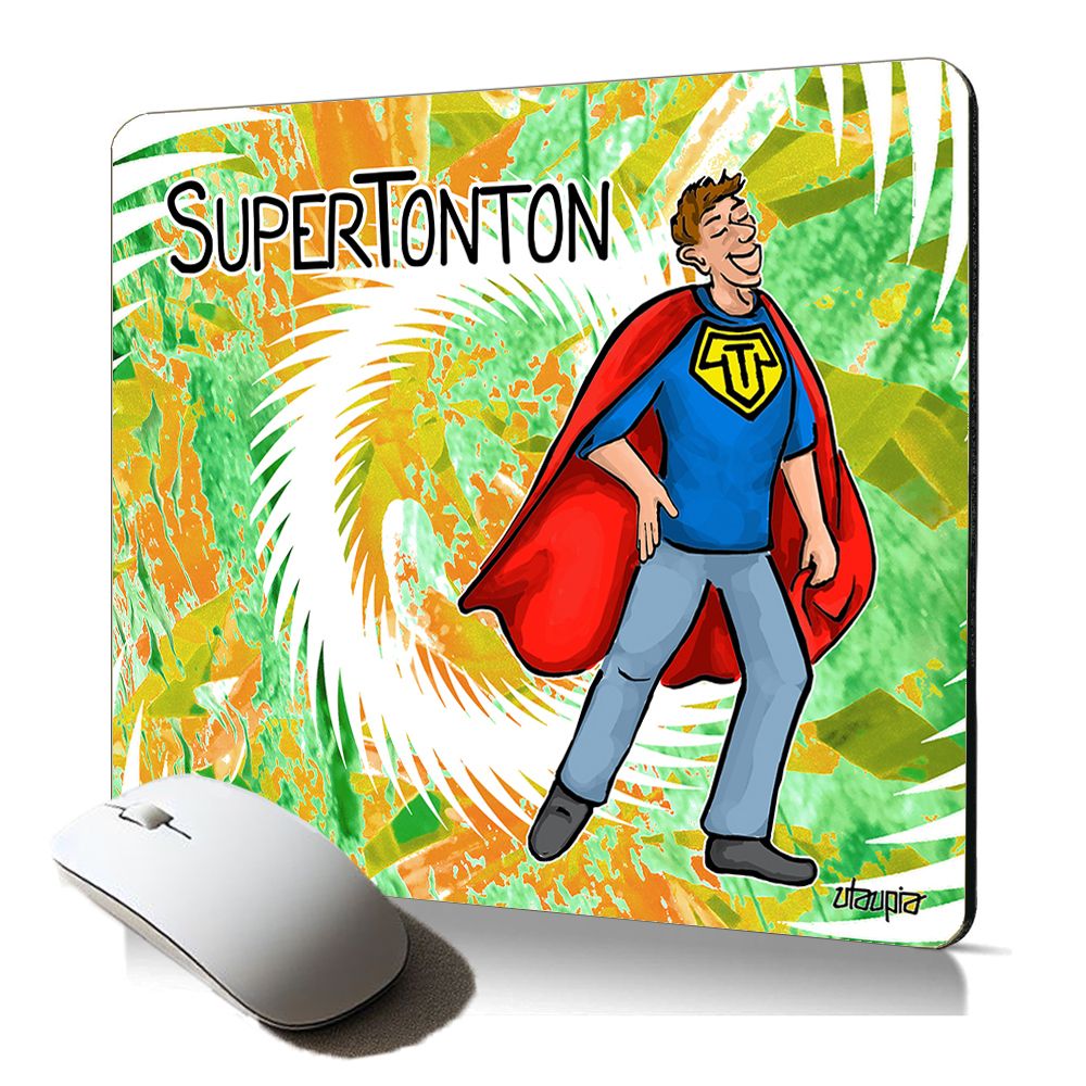 Utaupia Soft Mouse Pad with Funny Comic Design