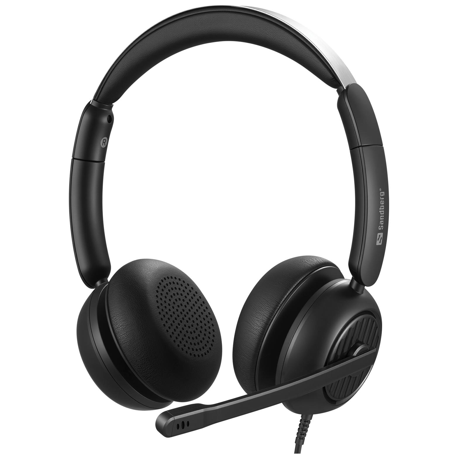 Sandberg 3-in-1 Office Headset Pro with Noise Cancelling