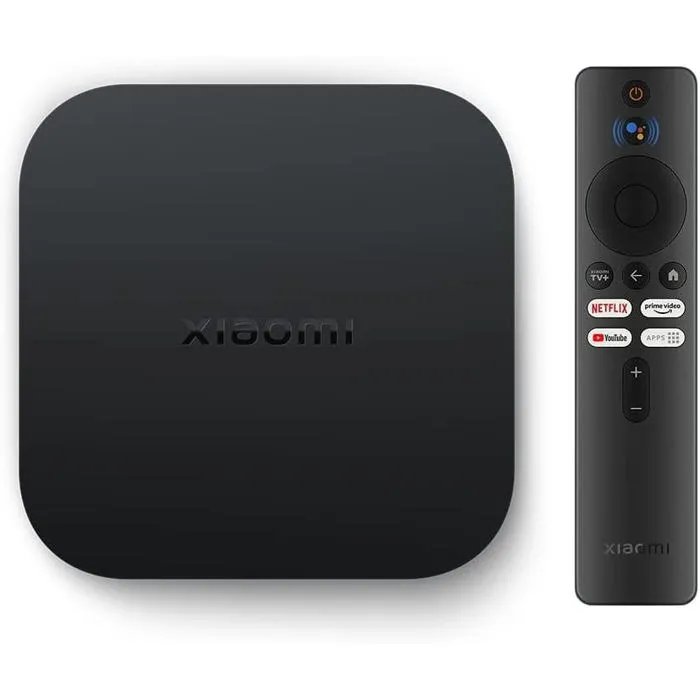 Xiaomi Mi TV Box S 2nd Gen - 4K Ultra HD Streaming Player - Dolby Vision Atmos - 2GB RAM, 8GB ROM - Black