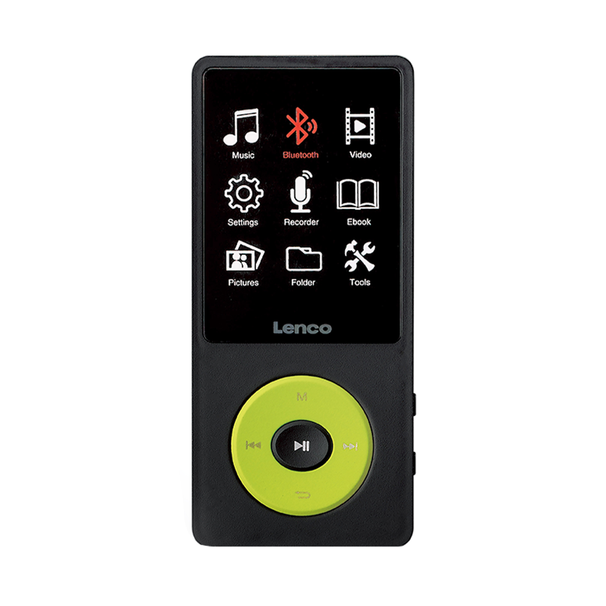 Lenco 8GB Bluetooth MP3/MP4 Player with Color LCD Screen