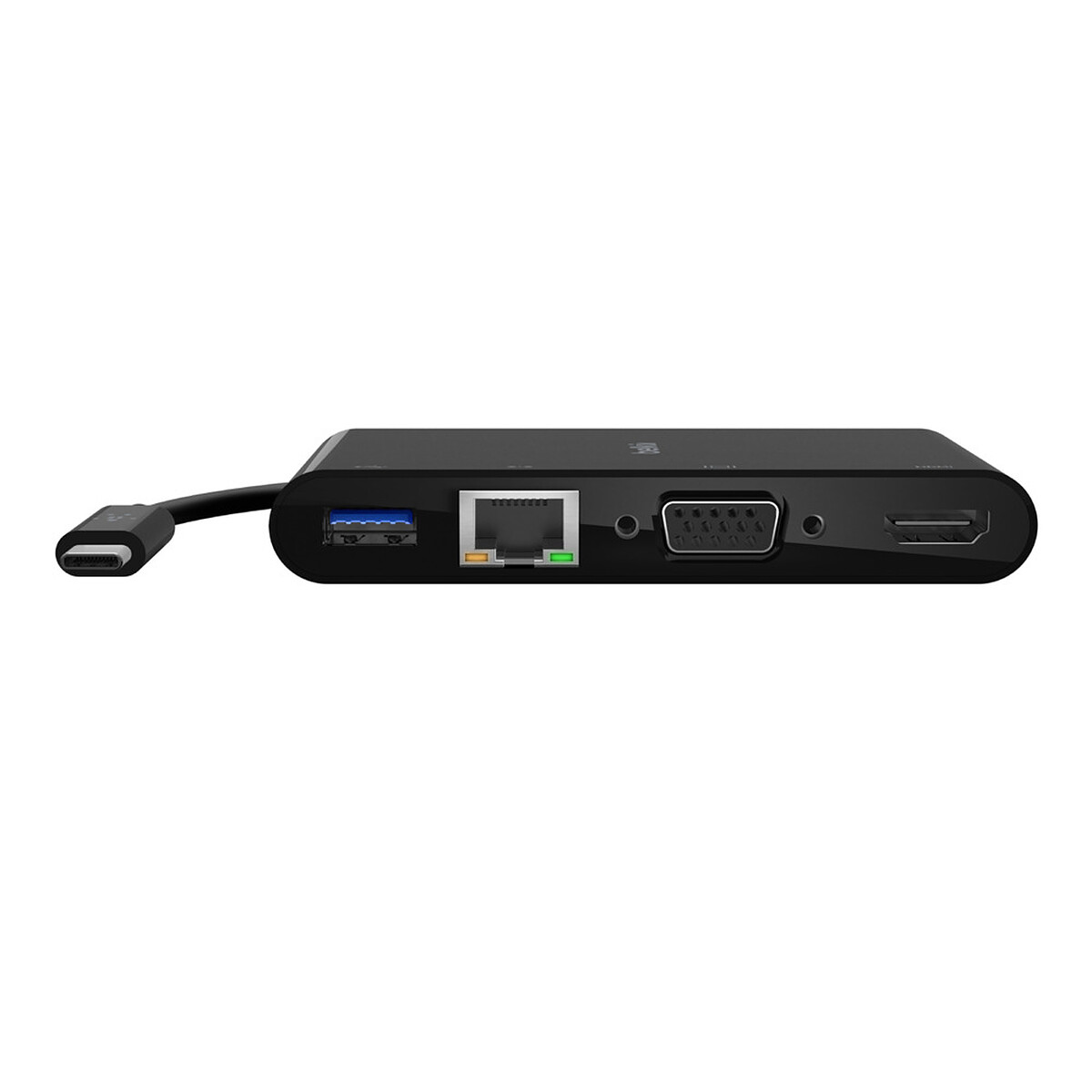 Belkin Adaptateur USB-C avec 1x HDMI 4K, 1x VGA et RJ45