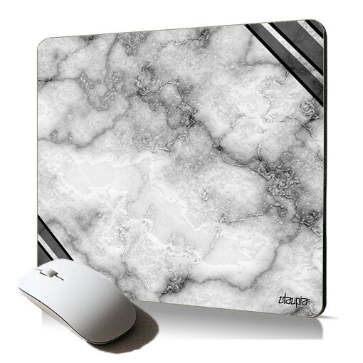 Tapis de souris souple marbre granite géométrie Utaupia