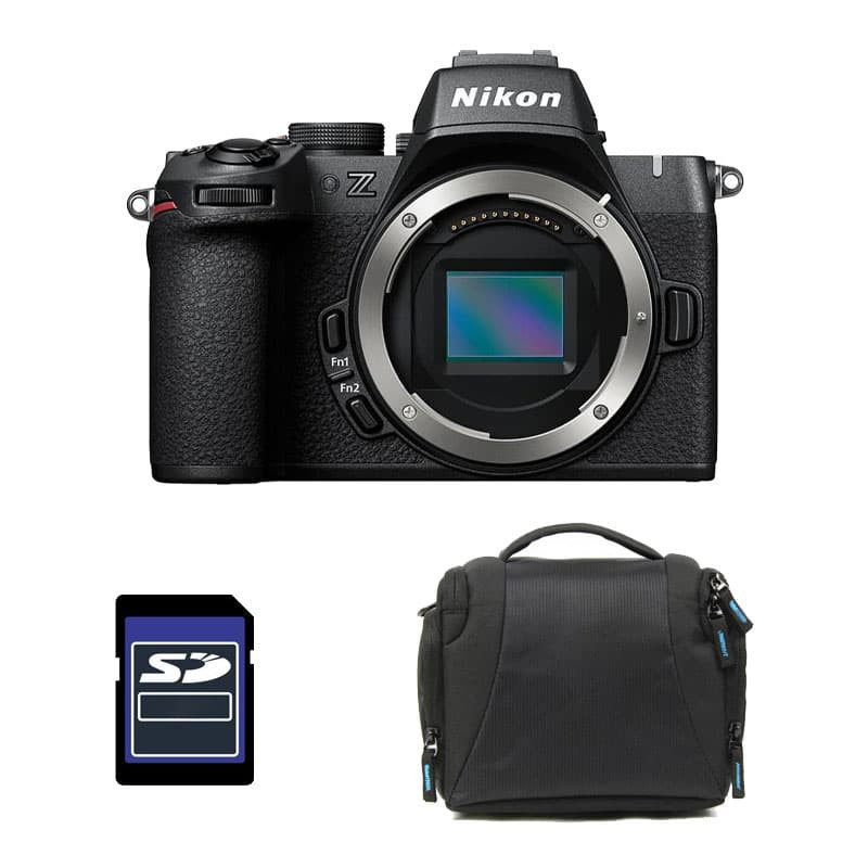Nikon Z50 II Camera with 3-Year Warranty + Bag + 16GB SD Card