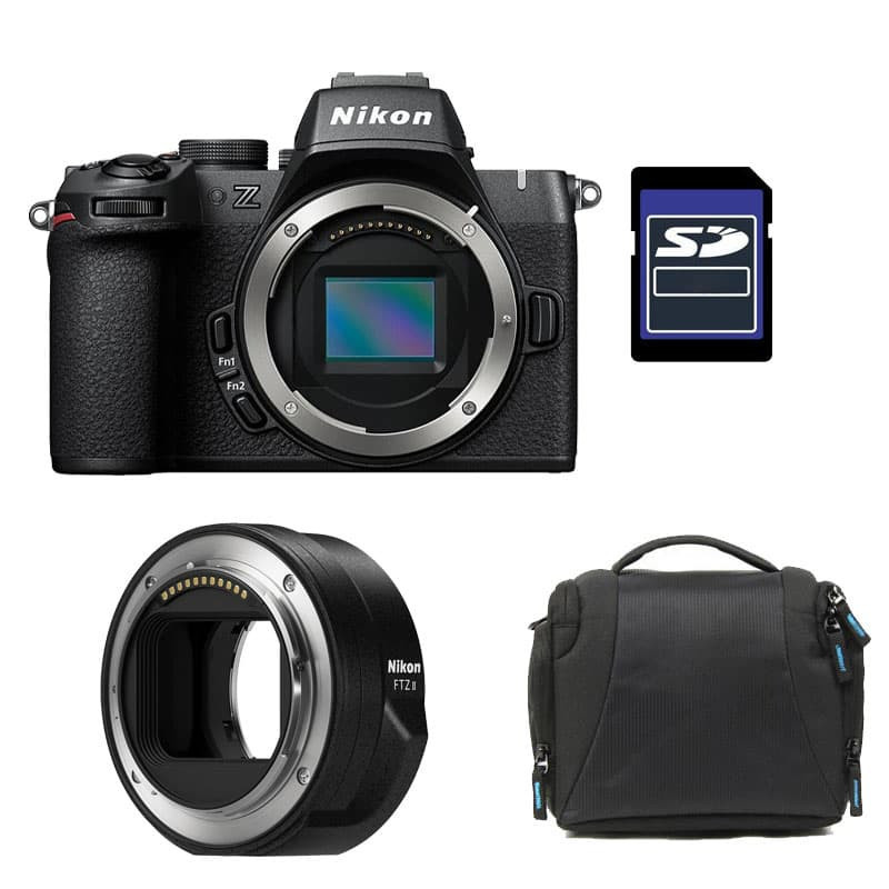 Nikon Z50 II Body + FTZ II Adapter + Bag + 16GB SD Card