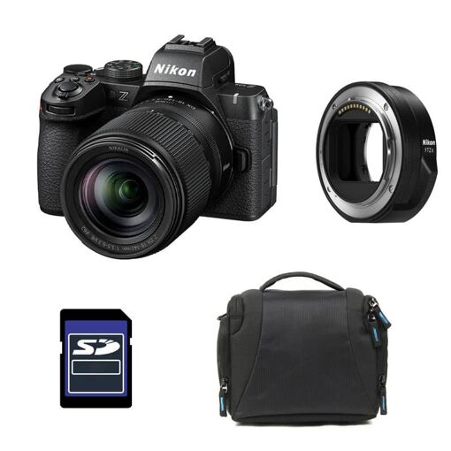 Nikon Z50 II + NIKKOR Z DX 18-140 f/3.5-6.3 VR Lens + FTZ II Adapter + Case + 16GB SD Card
