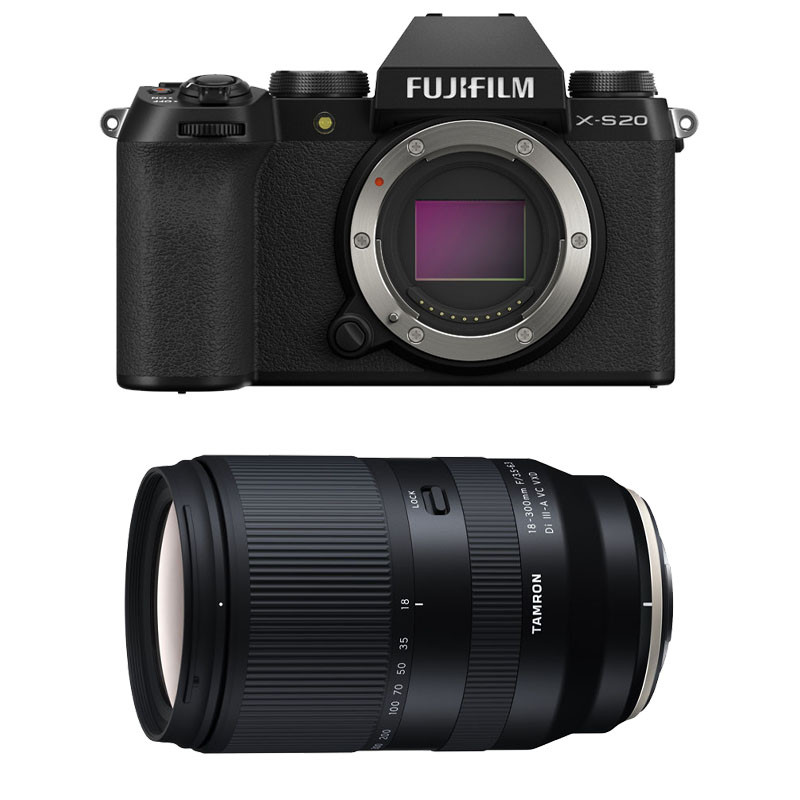 Fujifilm X-S20 + Tamron 18-300mm f/3.5-6.3 Di III-A VC VXD 3-Year Warranty