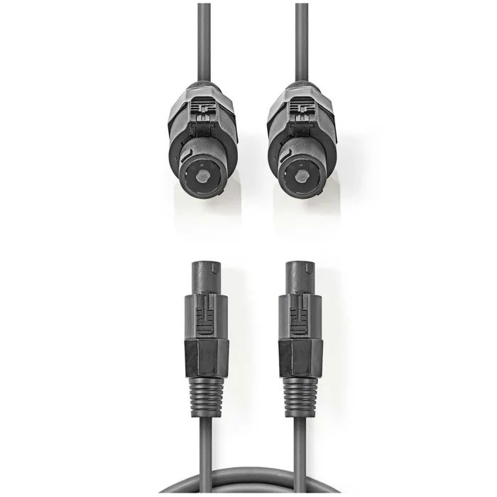 Audio Club PRO Speakon Speaker Cable - 10m - 1.5mm² - 2-Braided