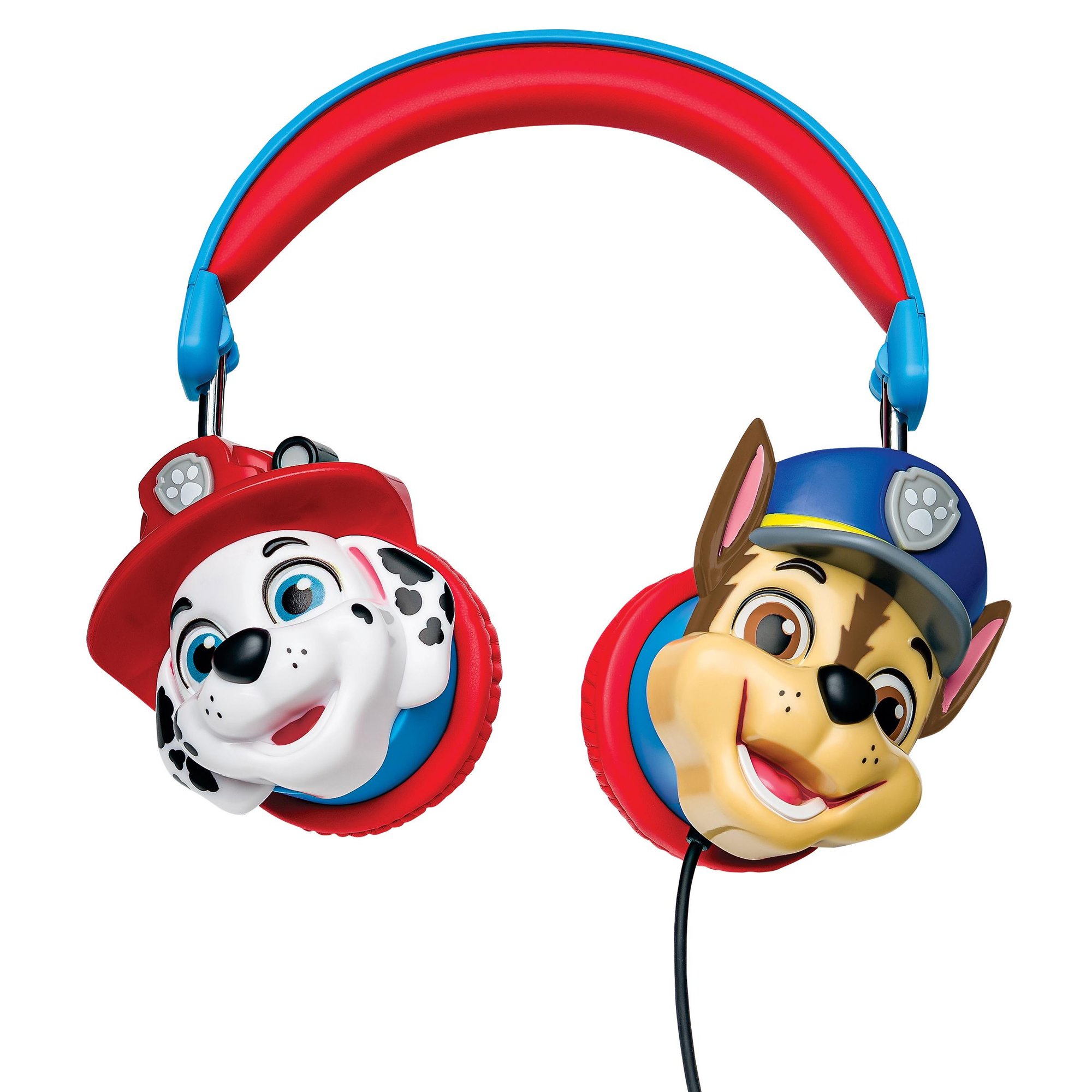 Auricular estéreo con cable plegable La Patrulla Pat con limitador de volumen