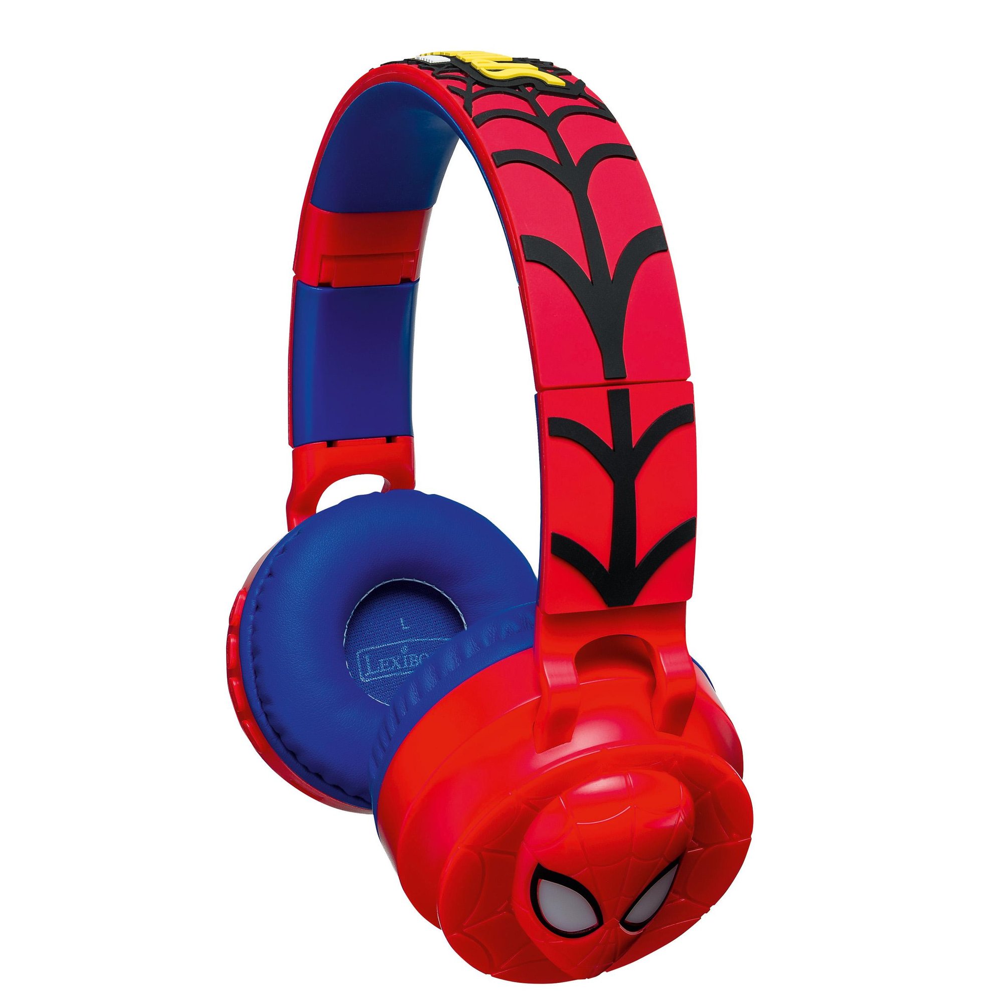 Lexibook Spiderman Bluetooth Headset with Light Effects and 85dB Sound Limit
