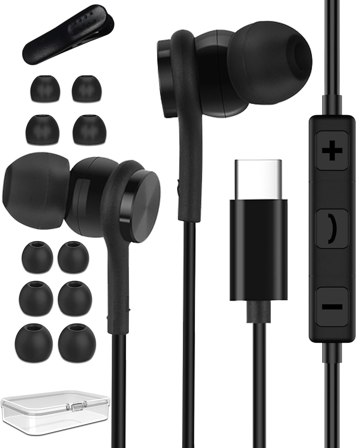 USB C Earbuds for Samsung and Apple Devices