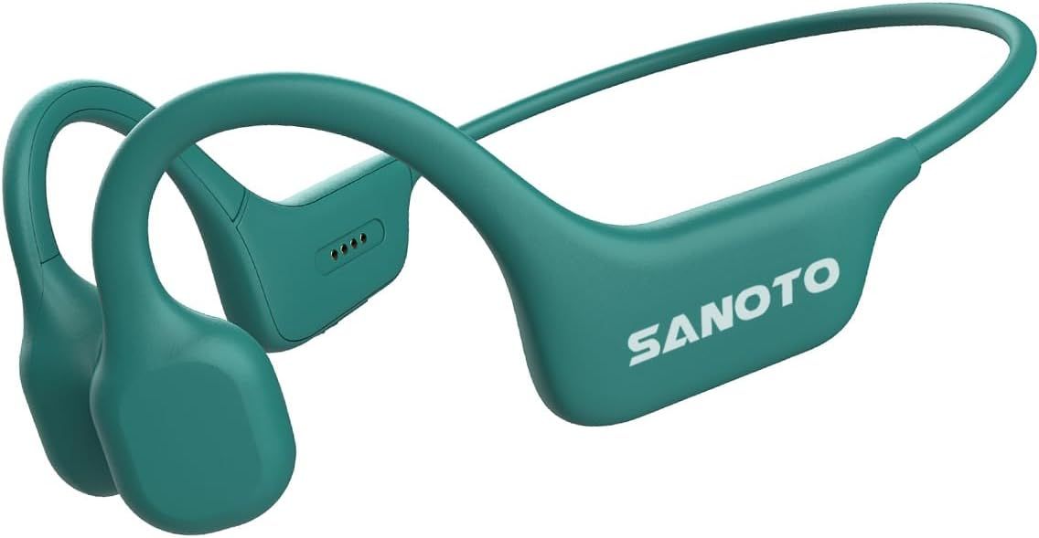 Open Ear Bluetooth Bone Conduction Headset - Wirelessly Sweatproof & Waterproof Sport Earphone