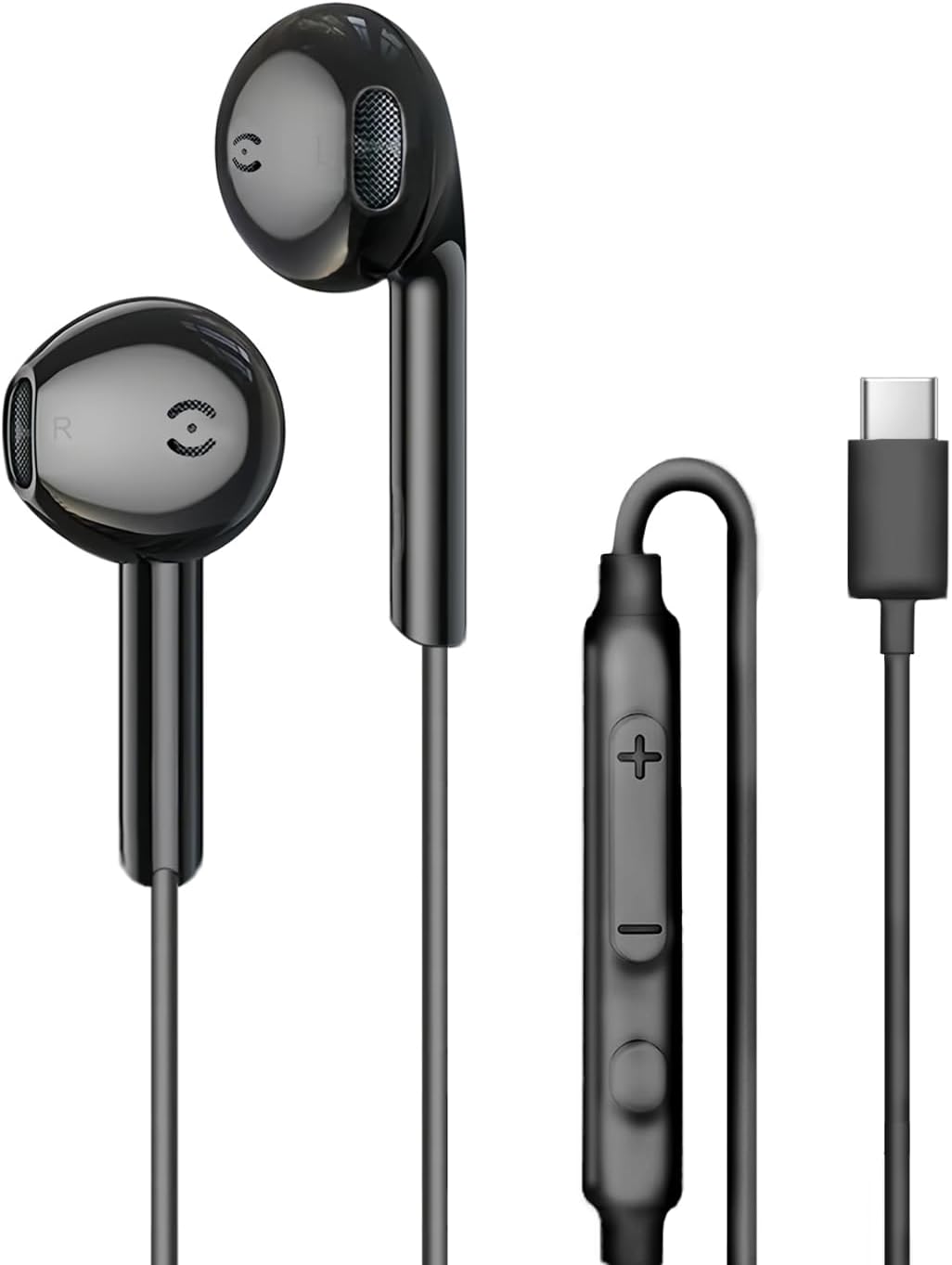 USB C Headphones for Samsung Galaxy and iPhone