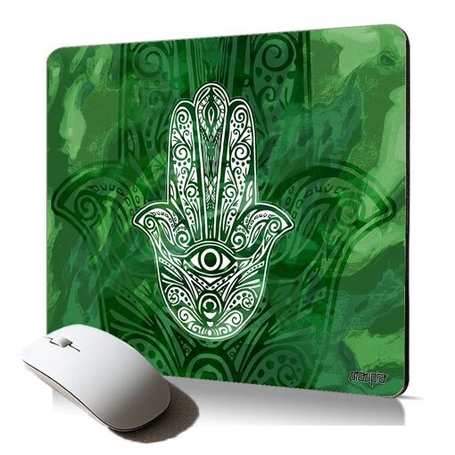Utaupia Soft Mouse Pad - Berber Eye Talisman, Green
