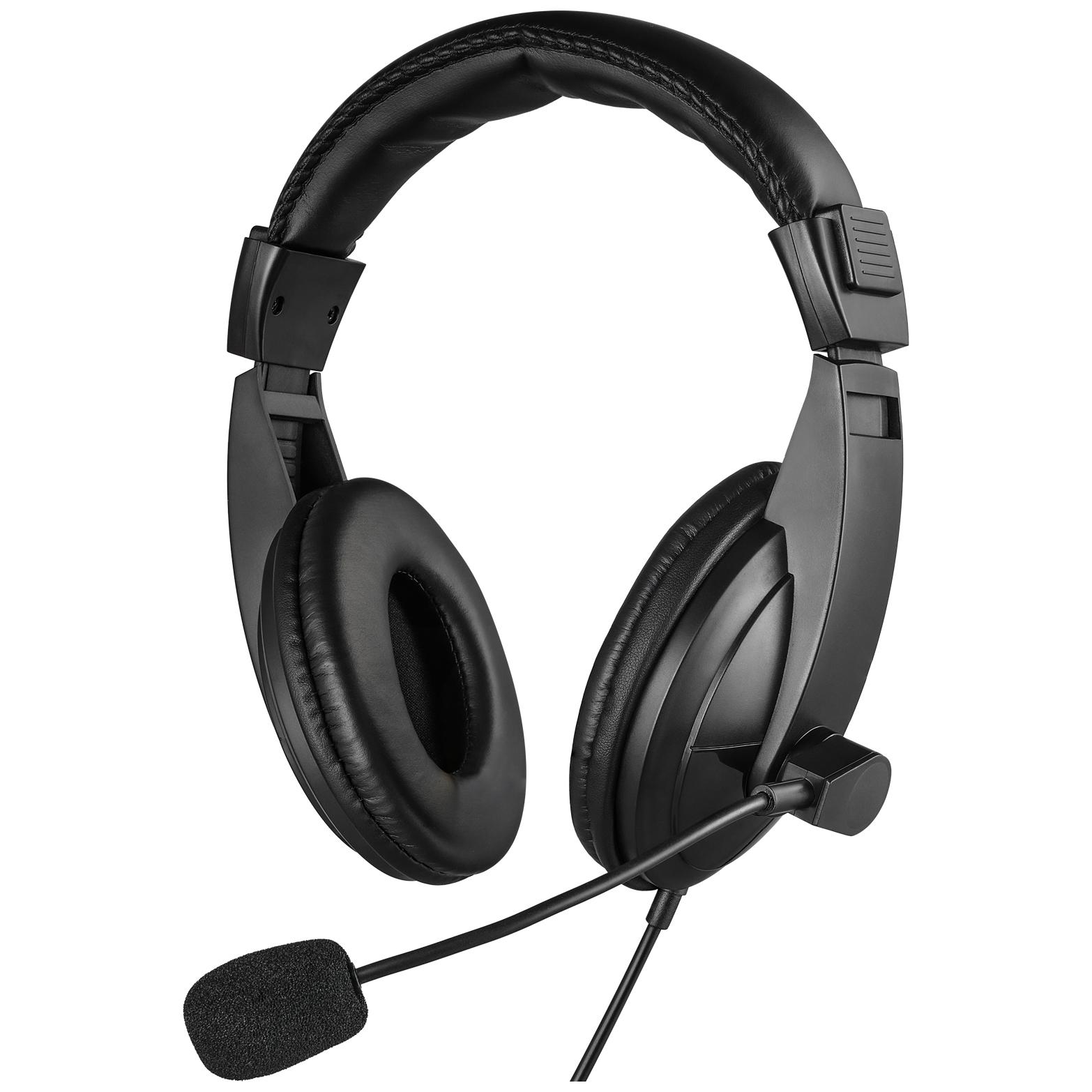 Sandberg 325-28 Headset with Wire, Call/Music, Black