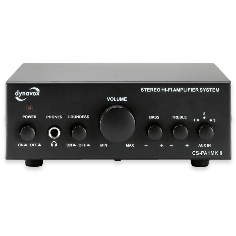 Amplificador compacto Dynavox CS-PA1 MK II, Negro