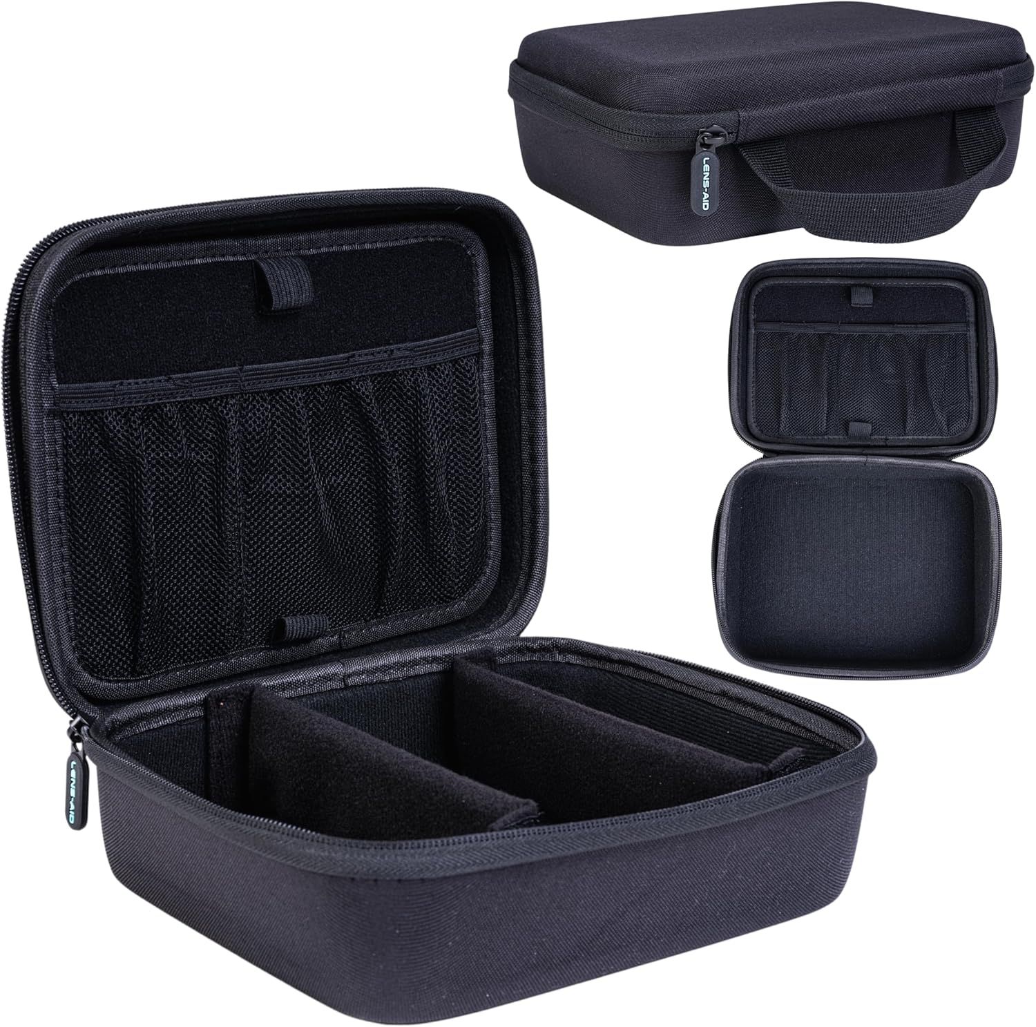 Estuche para cámaras y accesorios técnicos SYNERGIA SERENITE, Negro, M, Estuche rígido para viajes