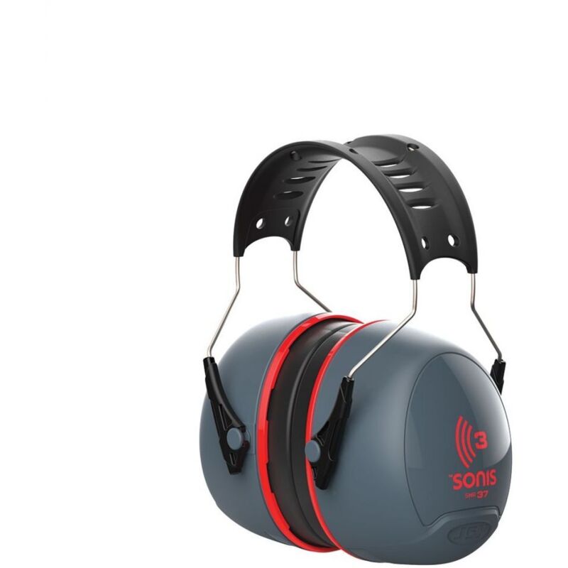 JSP Sonis 3 Noise-Canceling Helmet - 37dB Gray